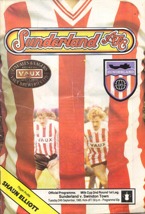 <b>Tuesday, September 24, 1985</b><br />vs. Sunderland (Away)